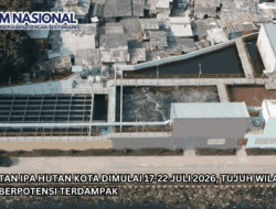 Perawatan IPA Hutan Kota Dimulai 17-22 Juli 2026, Tujuh Wilayah di Jakbar Berpotensi Terdampak