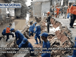 Daftar Kecamatan di Jakarta Timur dan Jakarta Selatan yang Masuk Zona Rawan Longsor, BPBD: Waspada