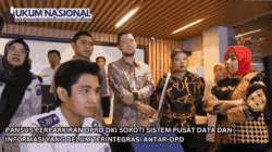 Pansus Perparkiran DPRD DKI Soroti Sistem Pusat Data dan Informasi yang Belum Terintegrasi Antar-OPD