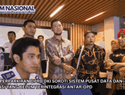 Pansus Perparkiran DPRD DKI Soroti Sistem Pusat Data dan Informasi yang Belum Terintegrasi Antar-OPD