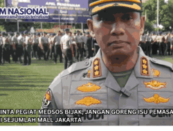 Polisi Minta Pegiat Medsos Bijak, Jangan Goreng Isu Pemasangan Pagar di Sejumlah Mall Jakarta