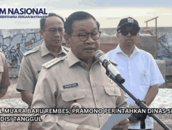 Tanggul Muara Baru Rembes, Pramono Perintahkan Dinas SDA DKI Cek Kondisi Tanggul