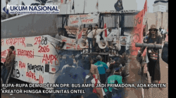 Rupa-Rupa Demo Depan DPR: Bus AMPB Jadi Primadona, Ada Konten Kreator hingga Komunitas Ontel