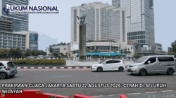 Prakiraan Cuaca Jakarta Sabtu 22 Agustus 2026: Cerah di Seluruh Wilayah