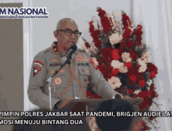 Pernah Pimpin Polres Jakbar Saat Pandemi, Brigjen Audie Latuheru Kini Promosi Menuju Bintang Dua