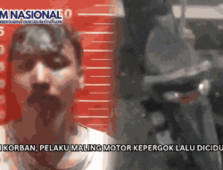Diteriaki Korban, Pelaku Maling Motor Kepergok Lalu Diciduk Polisi di Koja