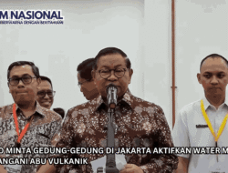 Pramono Minta Gedung-Gedung di Jakarta Aktifkan Water Mist untuk Tangani Abu Vulkanik