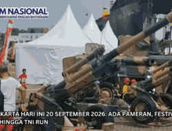 Event Jakarta Hari Ini 20 September 2026: Ada Pameran, Festival, Kuliner hingga TNI Run